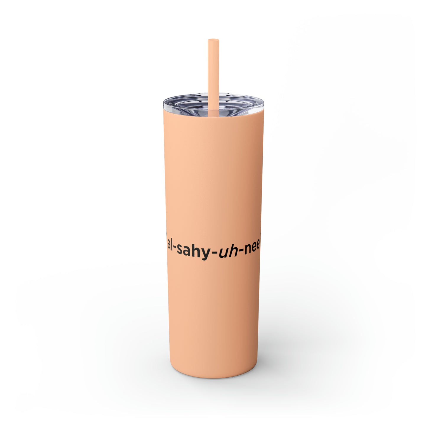 Skinny Tumbler with Straw, 20oz