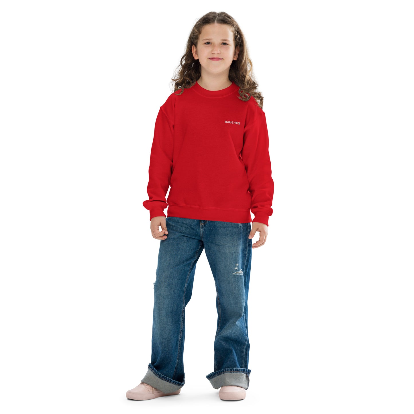 DAUGHTER, Youth Embroidered sweatshirt