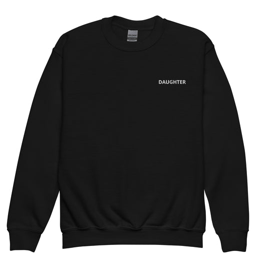 DAUGHTER, Youth Embroidered sweatshirt